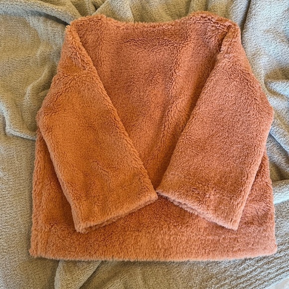 Madewell Superfurry Coral Pullover Sweater - Picture 9 of 12